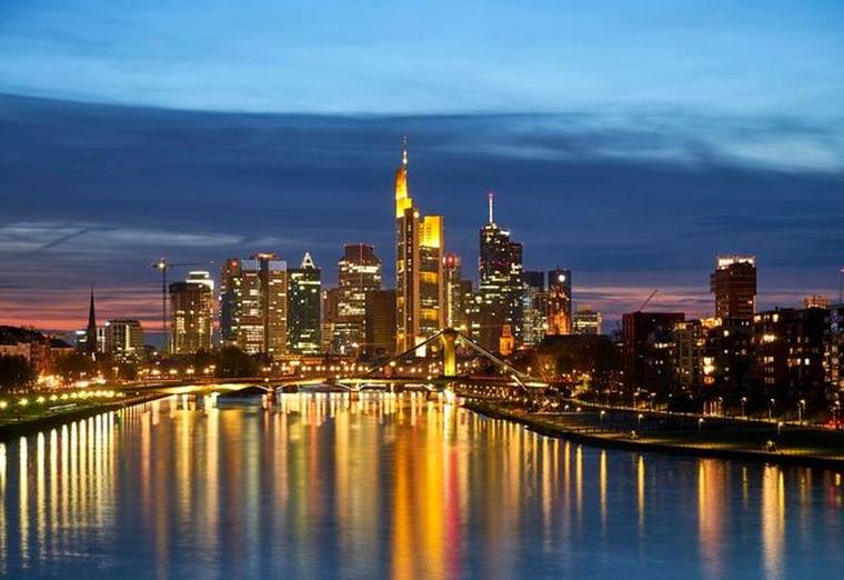 Frankfurt, The Main and the banking district